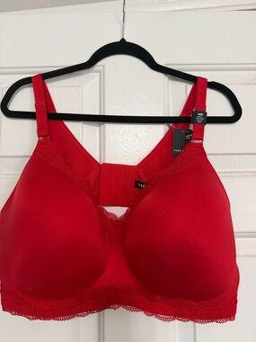 Torrid  Red dream Lace Wireless Bra